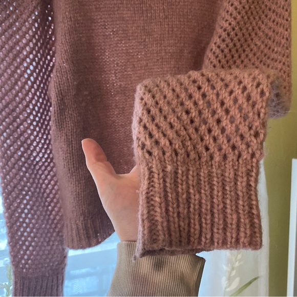 LoveShackFancy | Blush Pink Sweater - Picture 2 of 5